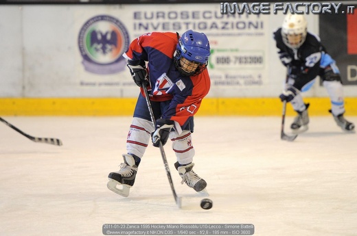2011-01-23 Zanica 1595 Hockey Milano Rossoblu U10-Lecco - Simone Battelli